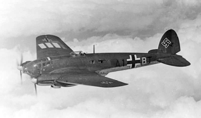 An He 111 of Kampfgeschwader 53, better known as the Condor Legion (Deutsches Bundesarchiv)